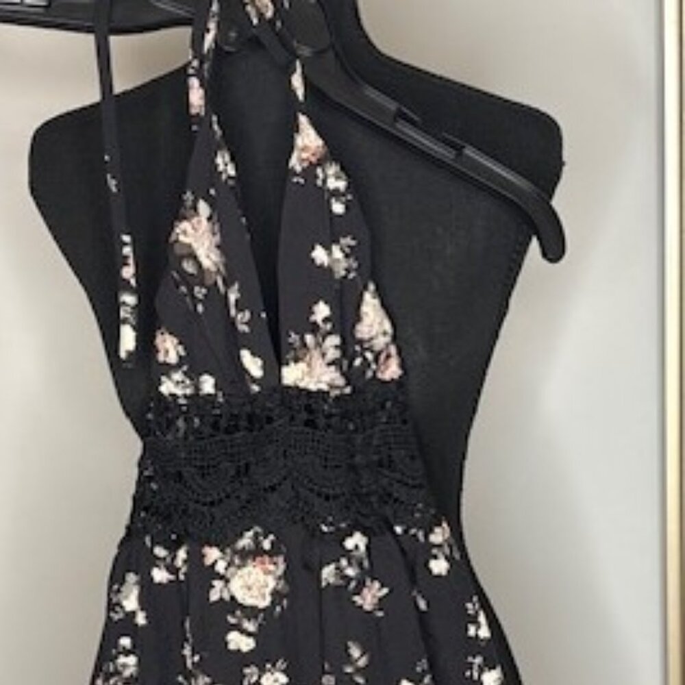 Floral Halter Top